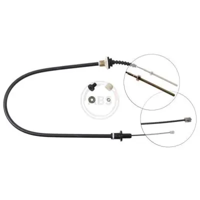Cable de accionamiento, accionamiento del embrague A.B.S. K24840 Favorito De Clientes